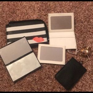 BRAND NEW Sephora mirrors and cardholder